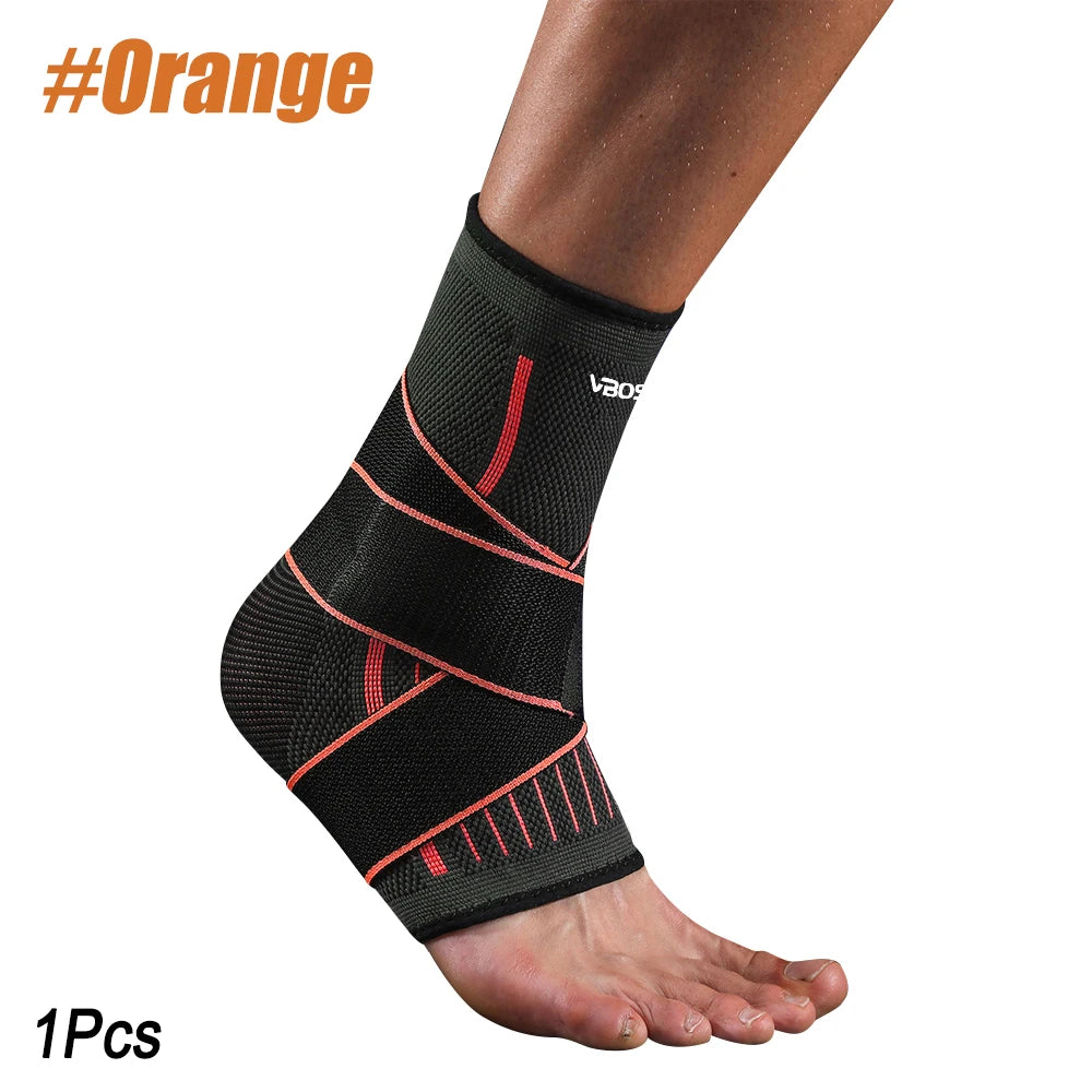 Adjustable Elastic Ankle Brace Compression Foot Support