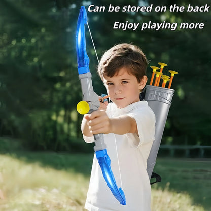 Bow and Arrow Set for Kids, LED Light Archery Playset