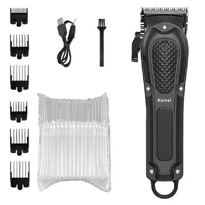 Kemei Cordless hair clipper professional hair trimmer