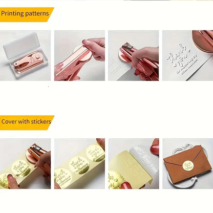 Embosser Stamp LOGO Customized Private Seals
