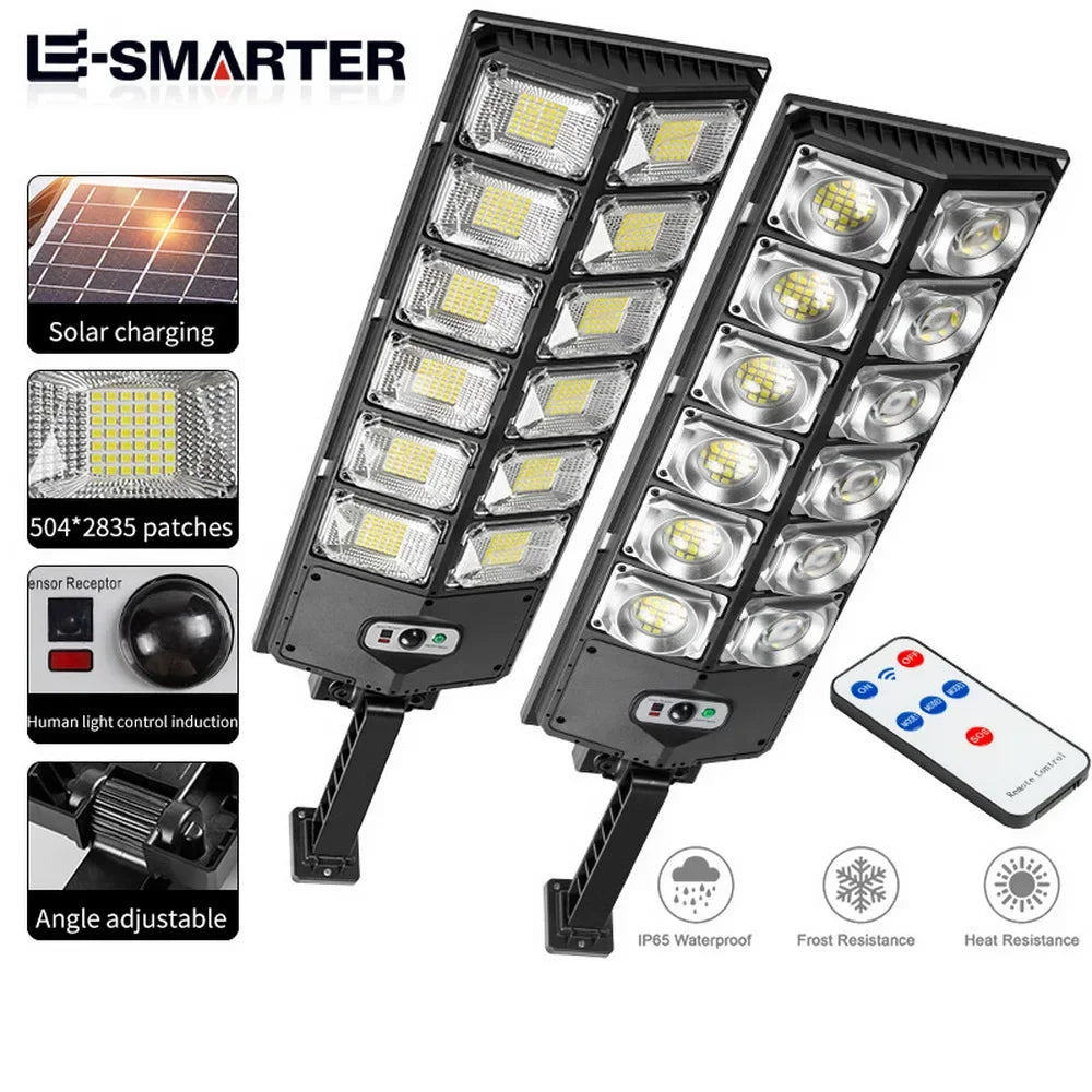 LED Super Bright Outdoor Solar Powered Lamp Motion Sensor