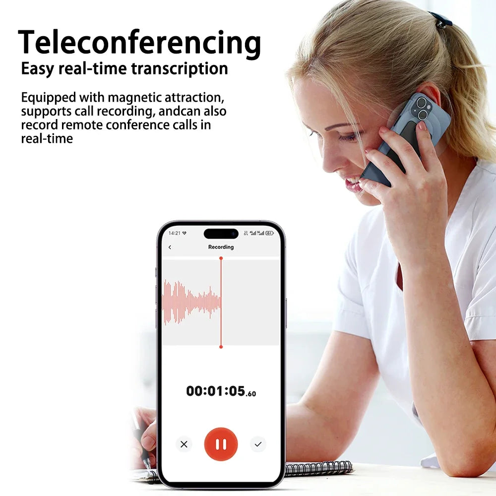 AI Powerd ChatGPT-4 App Telefoongesprek Mini Audio