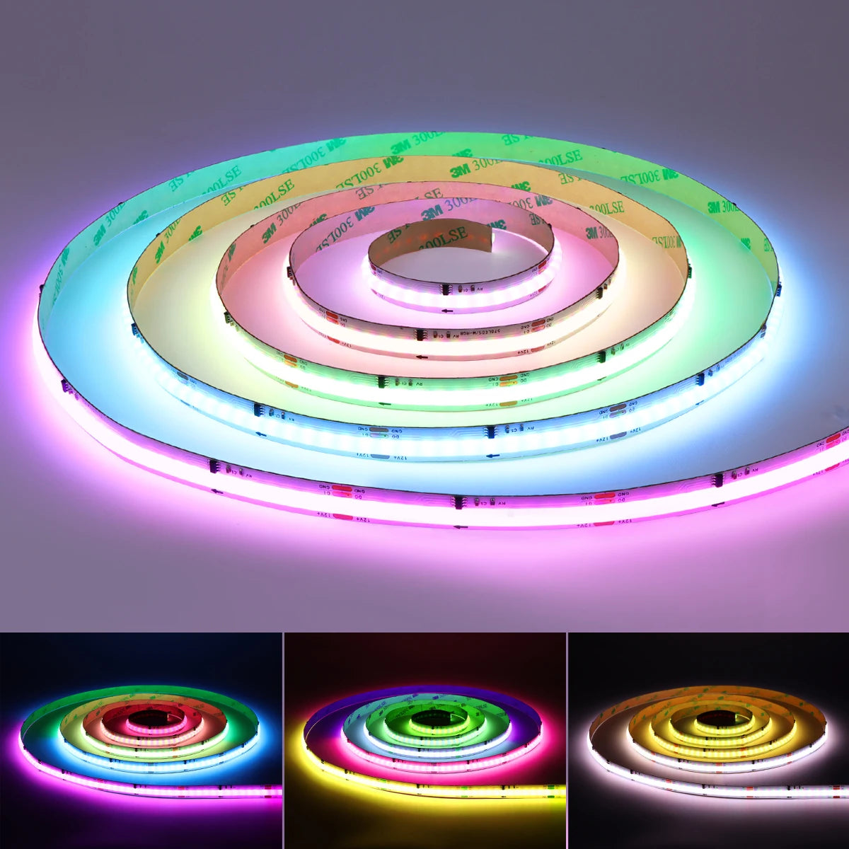 RGB LED Strip Light Addressable SPI Dream Flexible Ribbon Tape