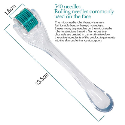 540 Needles Roller Skin Care Microneedling Face Roller