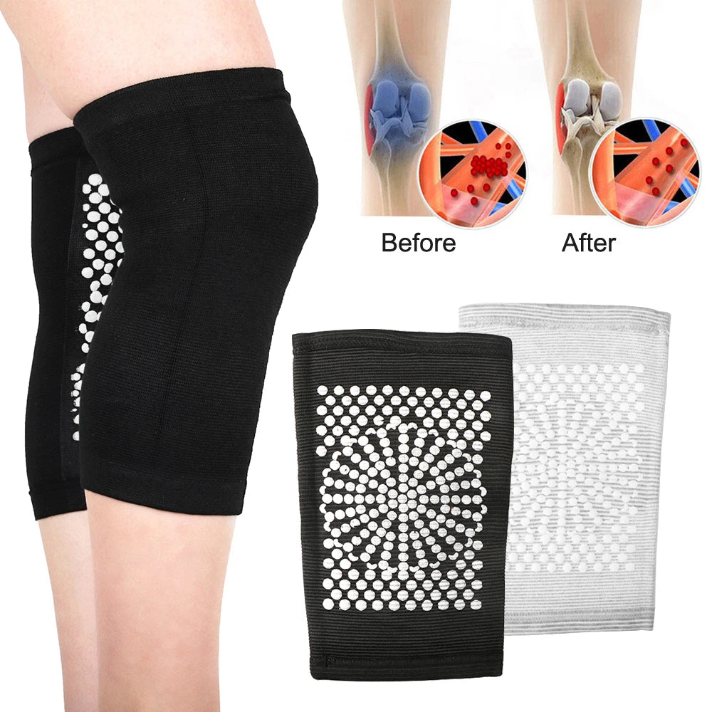 1 Pair Self Heating Support Knee Pads Knee Brace Warm
