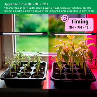 Clip-On LED Grow Light with Gooseneck