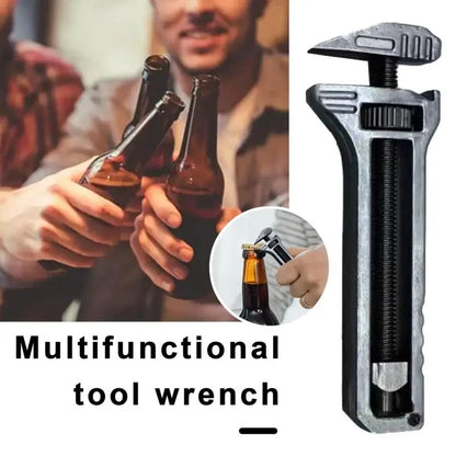 Titanium Alloy Mini Wrench Multitool for Portable Use