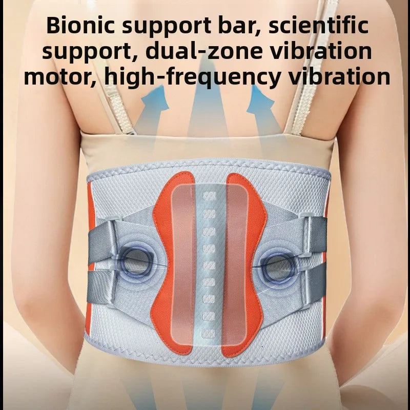 Heated Waist Belt, Hot Compress Infrared Double Motor