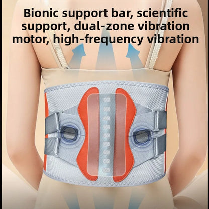 Heated Waist Belt, Hot Compress Infrared Double Motor