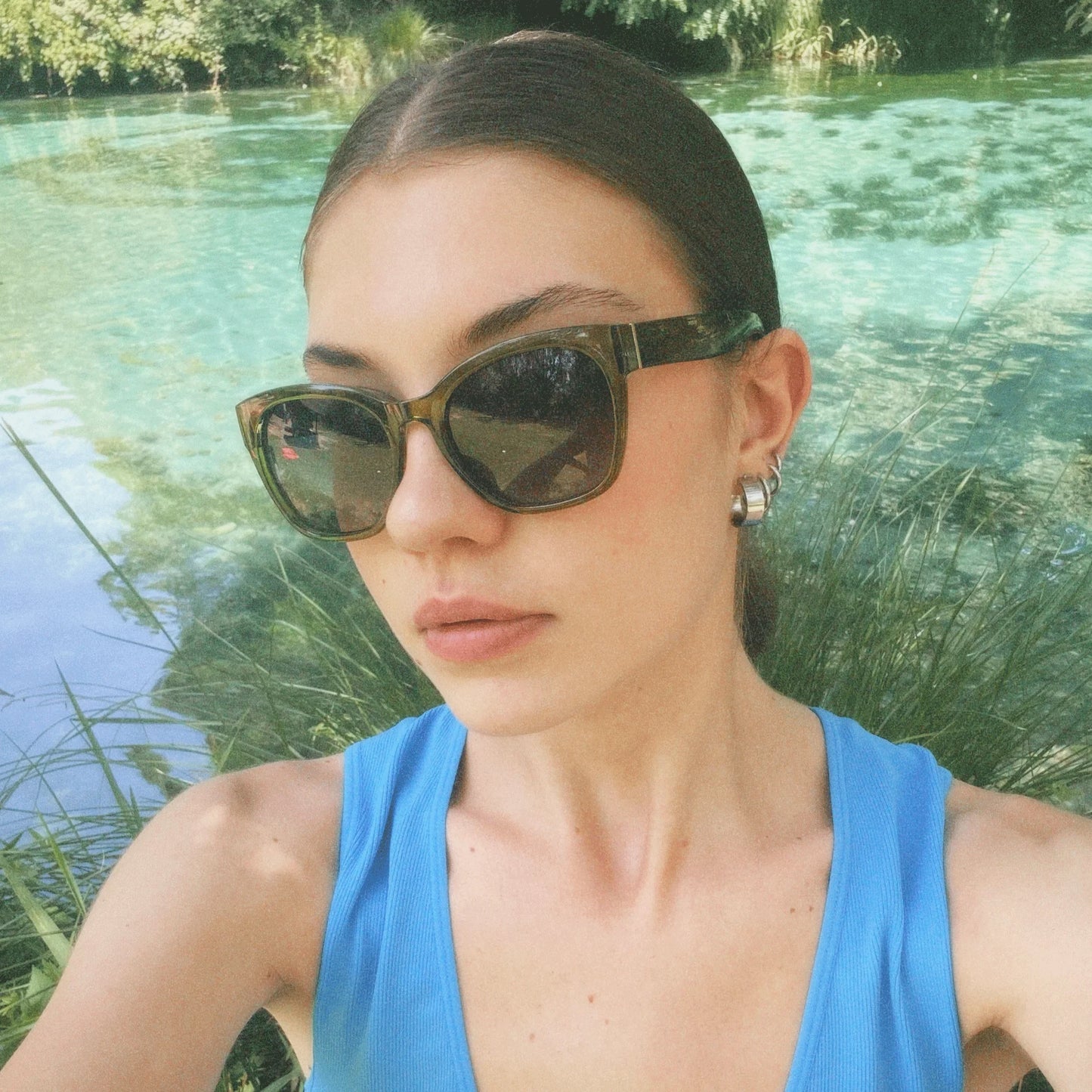 Fashion Original Thick Butterfly Frame Polarized