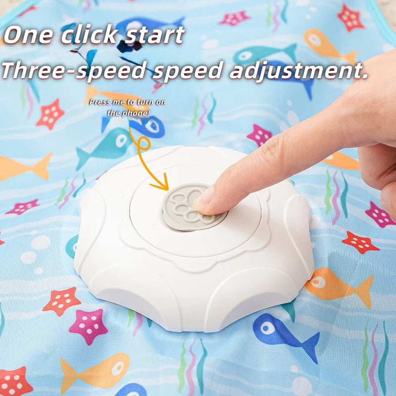 Electric cat turntable pet toy self-stimulating