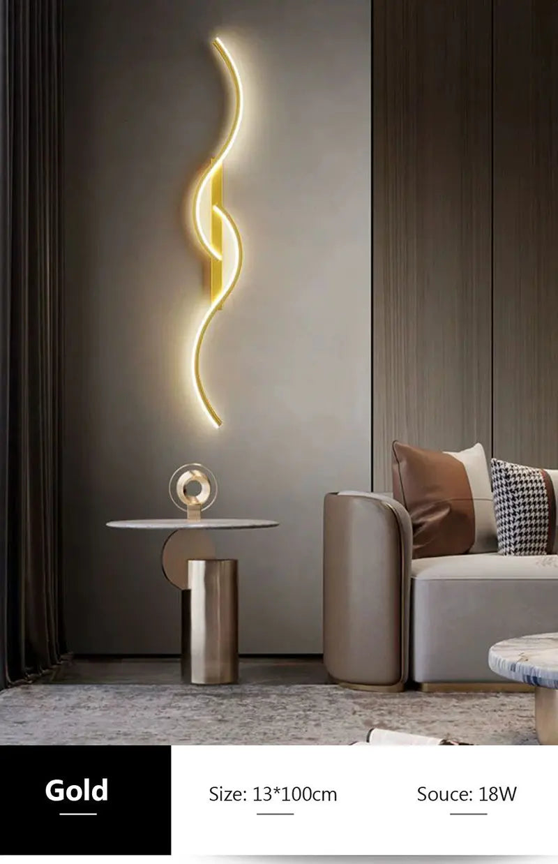 Minimalist Bedroom LED Wall Lamps Decor Wall Lights