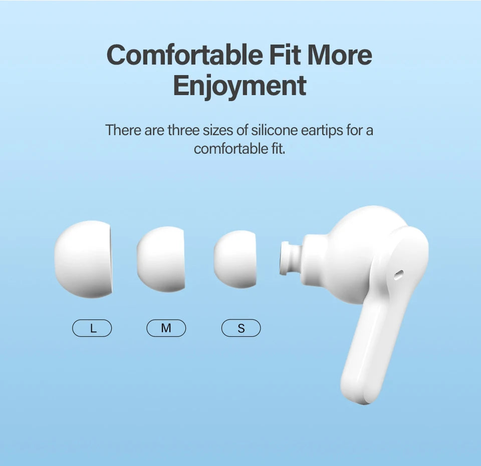 QCY T13 Wireless Smart Headphone BT5.1 TWS Earphone