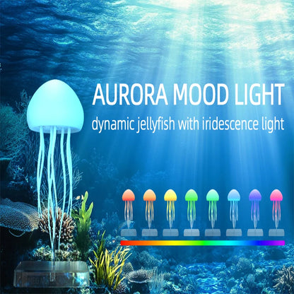 LED Jellyfish Lamp with 9 Tentacles 2 Working Modes