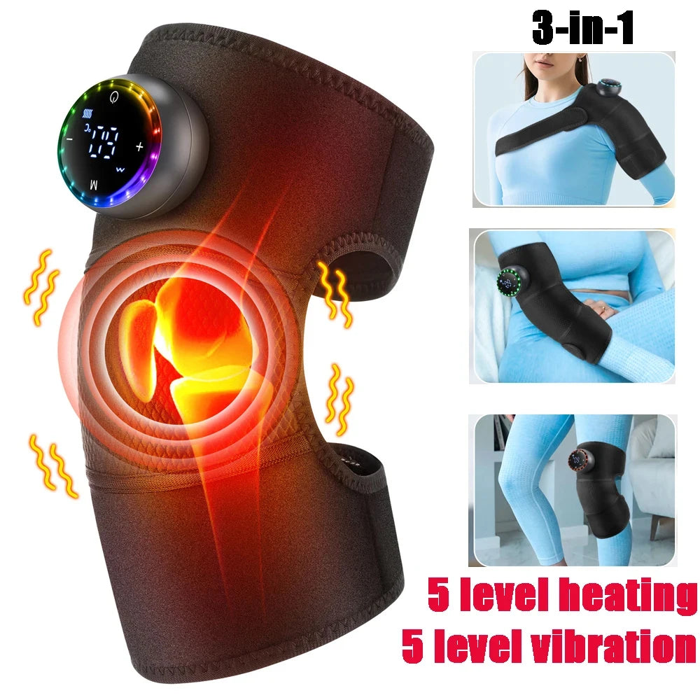 Electric Heating Shoulder Brace LED Display Vibration
