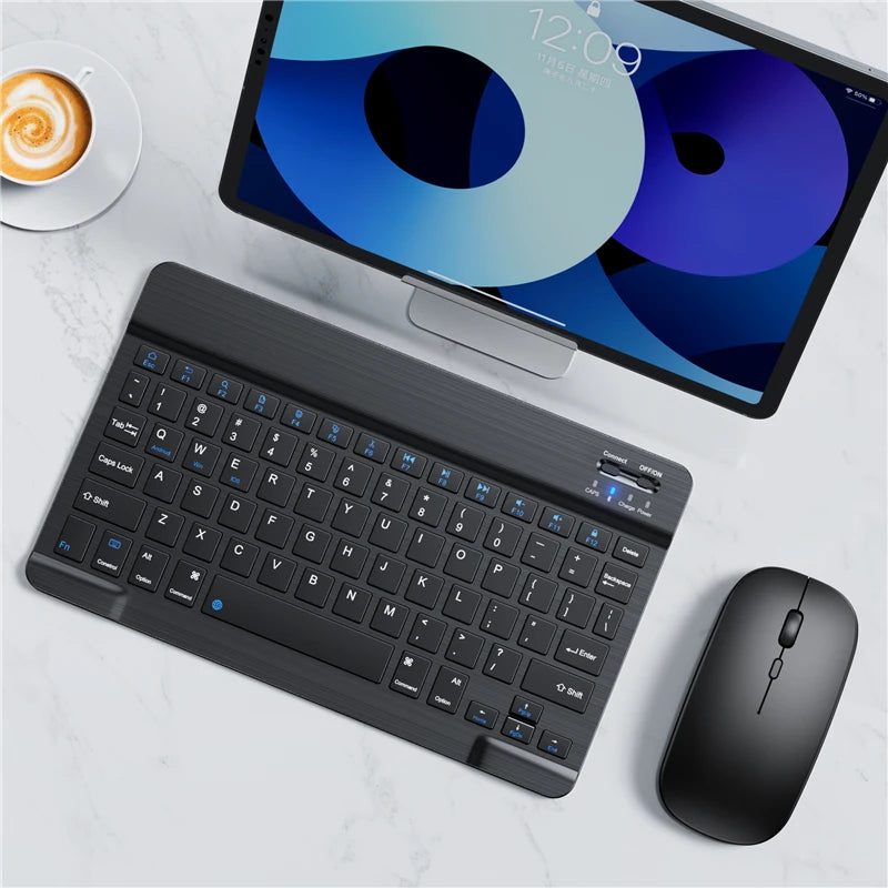 Ultra-Slim Bluetooth-compatible Keyboard Portable Mini Wireless