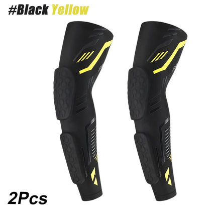 Sports Anti-collision Padded Arm Sleeves, Elbow Forearm