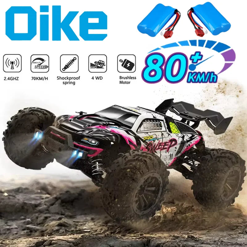 Super Brushless 50KM/H Brushed RC Car Off Road Buggy Toy