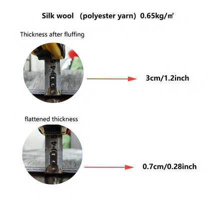 Silk And Wool Carpets Are Soft And Do Not Shed Easily