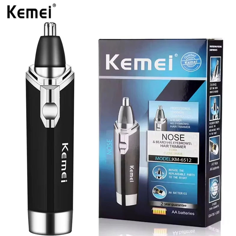 Kemei Nose Hair Trimmer Mens Beard Trimer Hair Removal