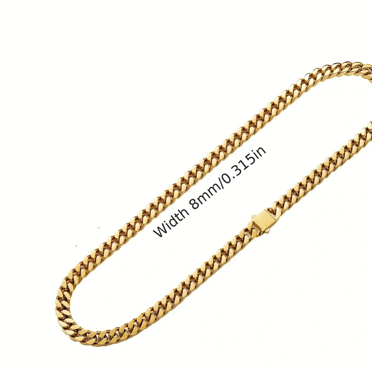 316 Stainless Steel Plated 18k Gold Fashion Hip Hop Bracelet