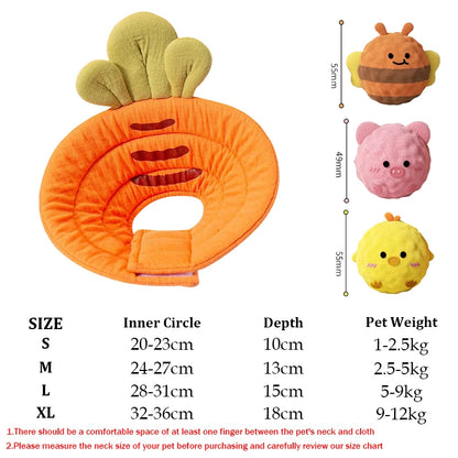Soft Elizabeth Recovery Collar for Cats Dogs - Anti-Lick Bite Protection Cone