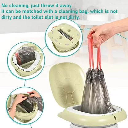 Portable Kid Boy Girl WC Toilet Seat Pot Kids Folding Toilet