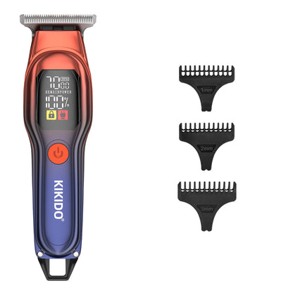 Stainless steel hairdresser electric push cut hair