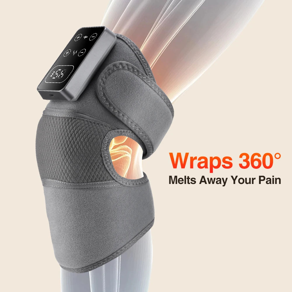 3-in-1 Heated Vibration Knee Massager