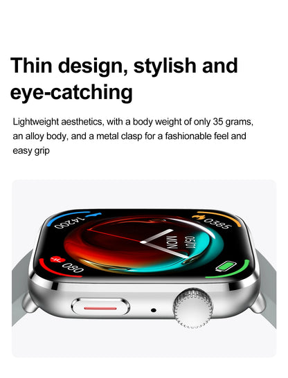 New Women Men AI Smart Diagnosis Watch HRV+PPG Blood Pressure