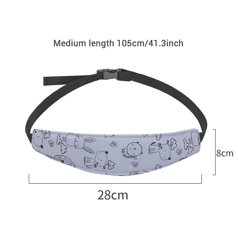 Baby Car Seat Head Support Children Stroller Fastening Belt