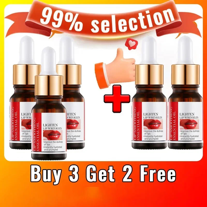 Lip Booster Plumping Serum Oil Hyaluronic Acid Moisturising