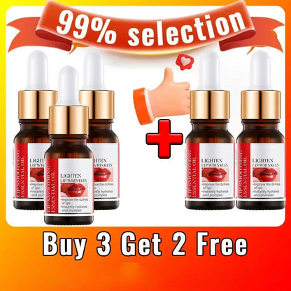 Lip Booster Plumping Serum Oil Hyaluronic Acid Moisturising