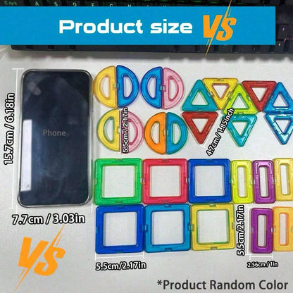 Magnetic Building Blocks DIY Learning Educational Magnet Toys