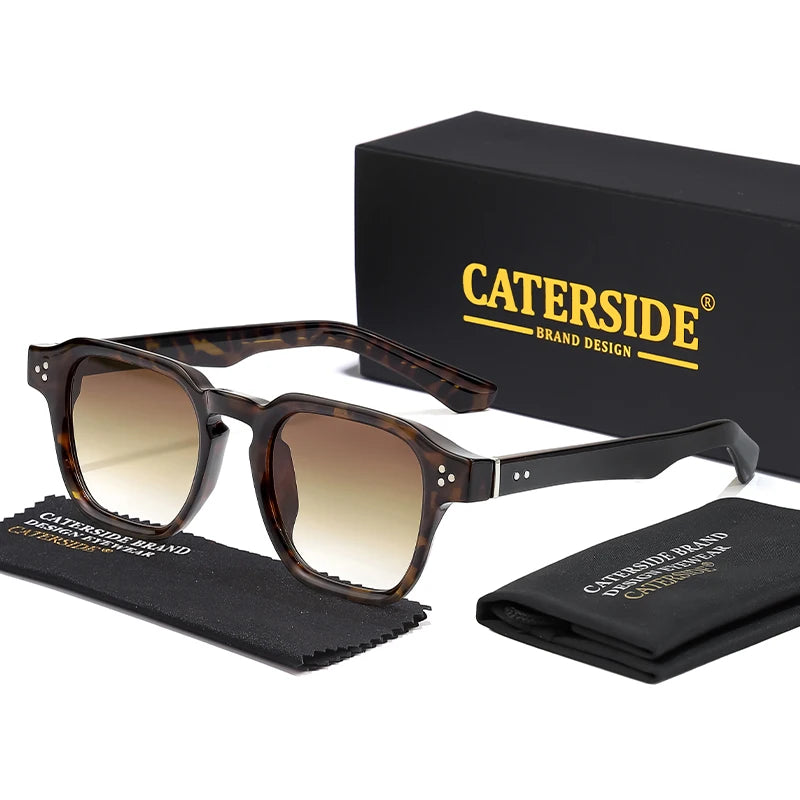 Square Fashion Sunglasses Men Core Insert Temple
