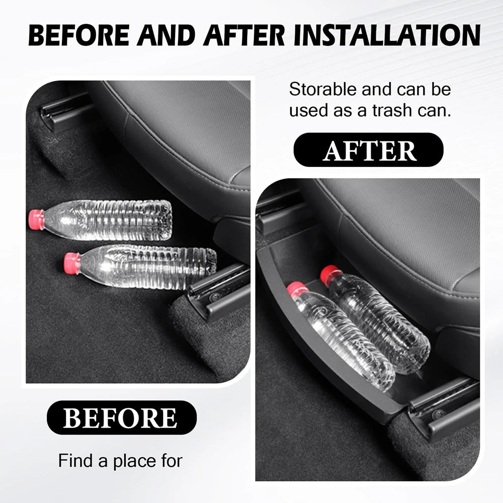 Under Seat Storage Box Organizer for Tesla Model