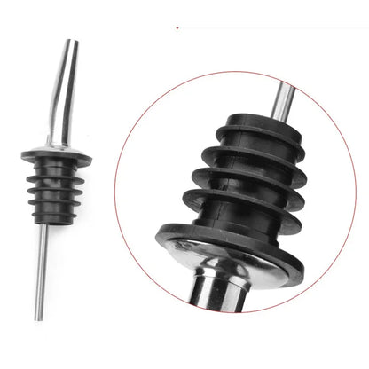 1/2/3/4Pcs Stainless Steel Wine Bottle Stopper Olive Oil