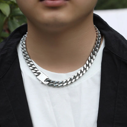 316 Stainless Steel Plated 18k Gold Fashion Hip Hop Bracelet