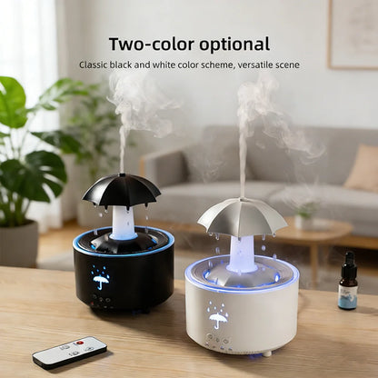 Ultra Quiet Raindrop Humidifier Aromatherapy Diffuser