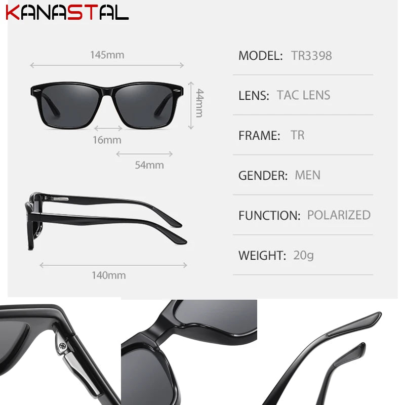 Men Sunglasses Women UV400 Polarized Sun Glasses