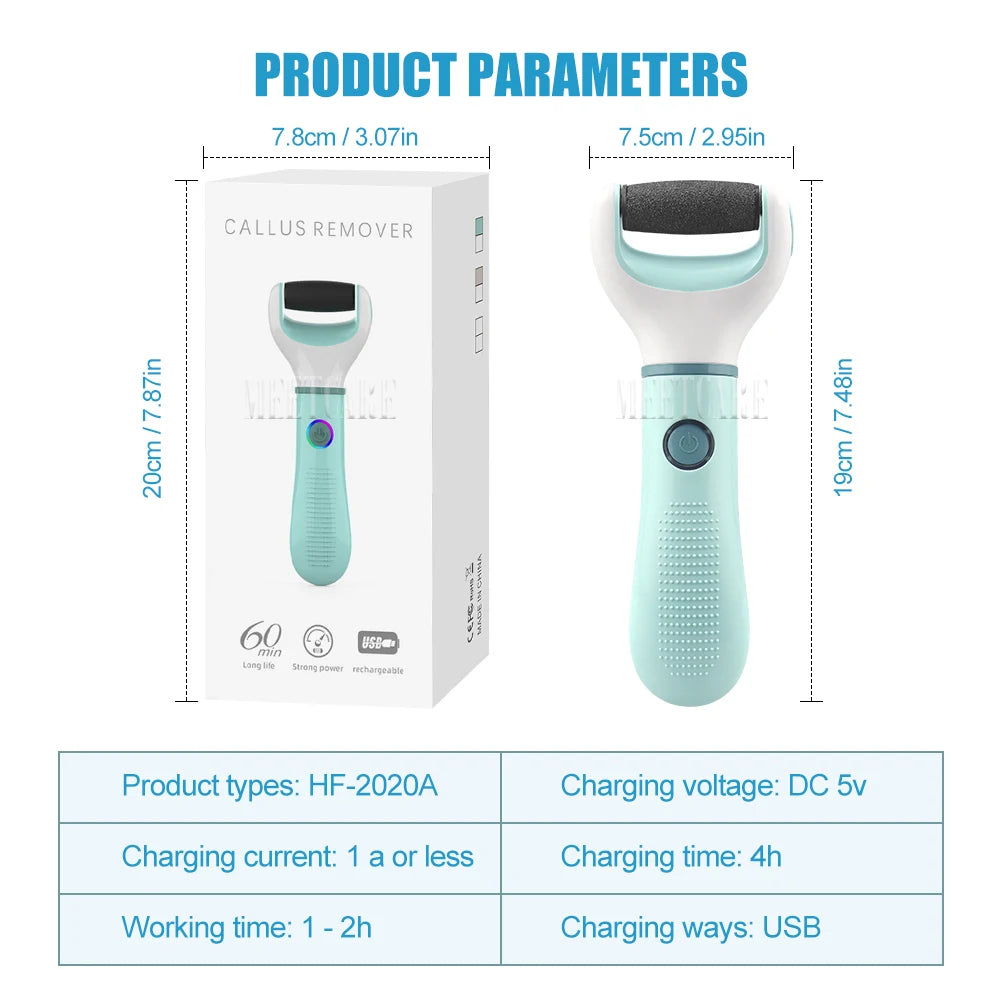 Electric Foot Grinder Remover Dead Skin Professional Grinding