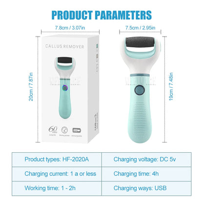 Electric Foot Grinder Remover Dead Skin Professional Grinding