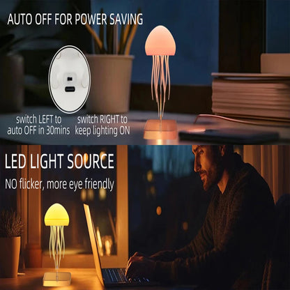 LED Jellyfish Lamp with 9 Tentacles 2 Working Modes
