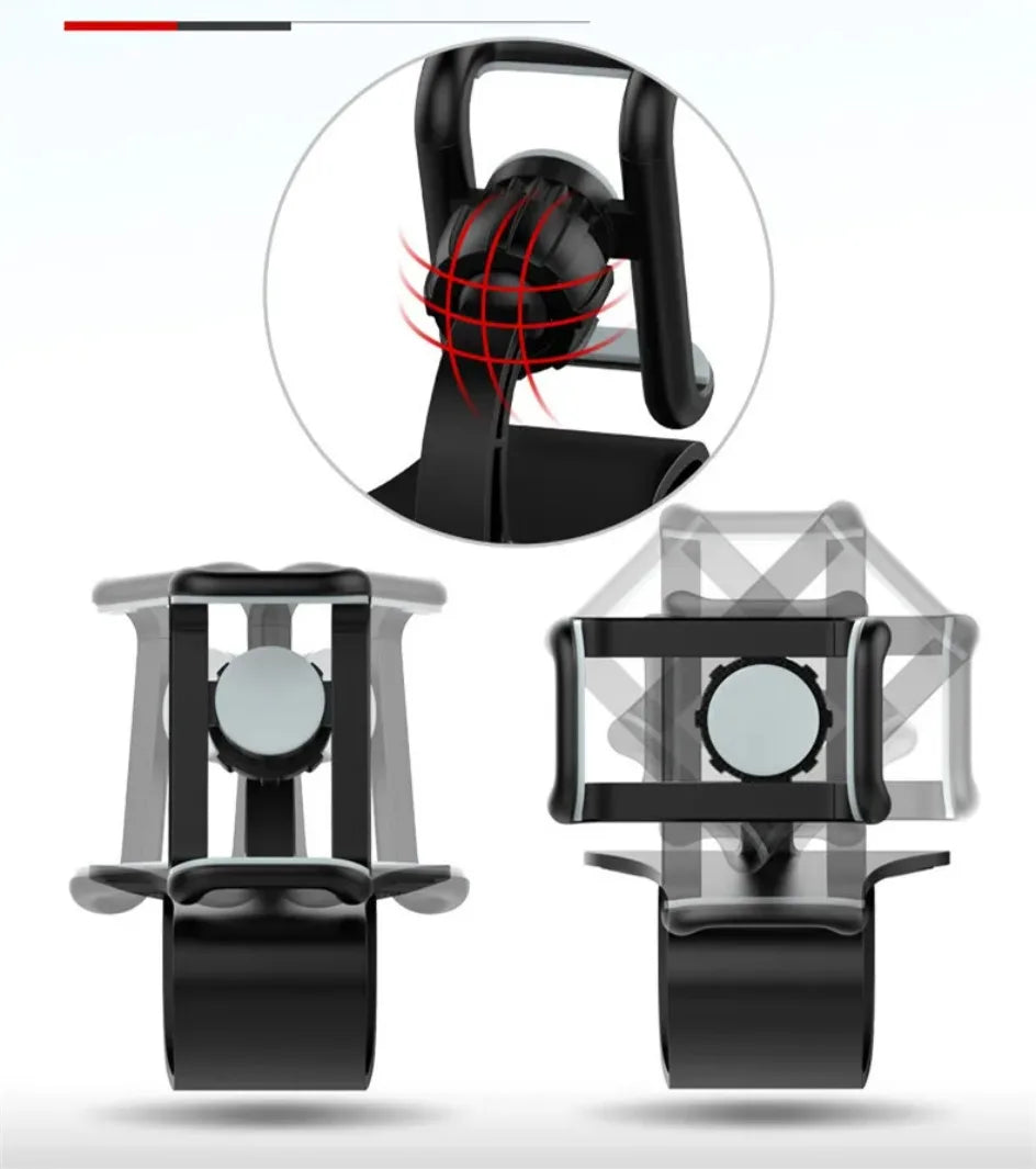 Universal Car Phone Holder Stand Dashboard Car Clip Mount