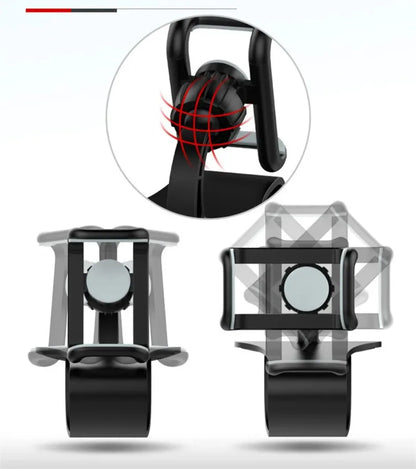 Universal Car Phone Holder Stand Dashboard Car Clip Mount