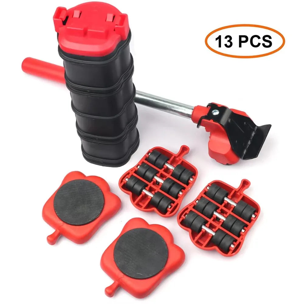Professional Furniture Mover Tool Set Heavy Stuffs Transport Lifter