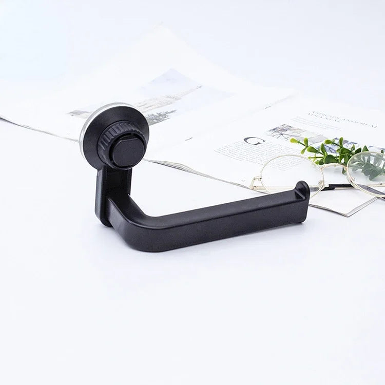 Suction Cup Toilet Paper Holder Wall Mount No Punching