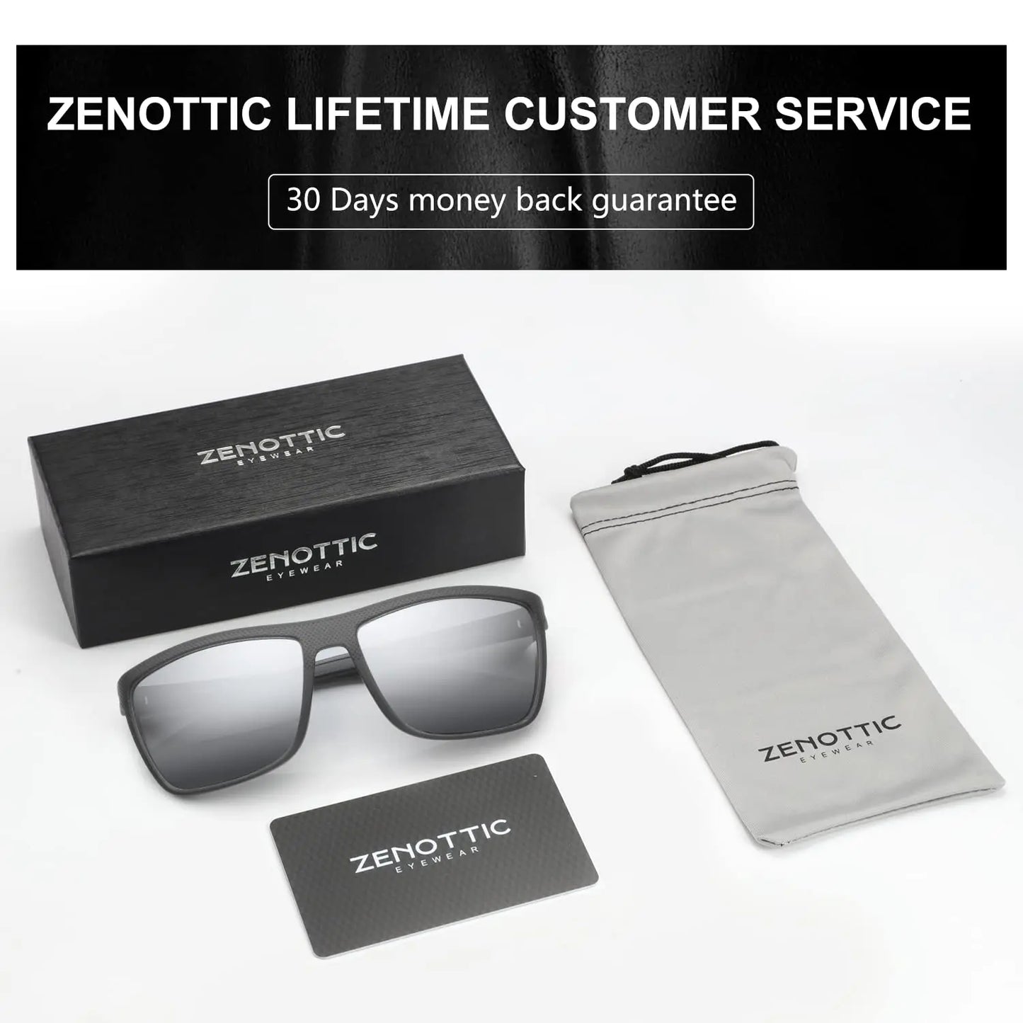 Polarized Sunglasses for Men Shades Lightweight TR90 Frame
