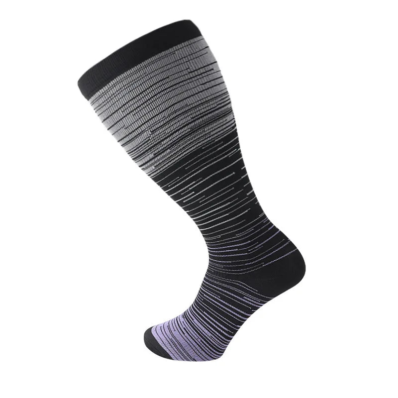Compression Socks for Women Men 20-30 mmHg Wide Calf