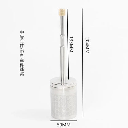 Portable Press Release Coffee Tea Mixer Reusable Bar Tool